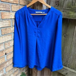 Violet & Claire Vibrant Blue Blouse